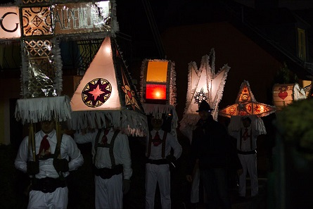Gloeckler parade in Salzburg in 2013. Photograph: User:MatthiasKabel / https://creativecommons.org/licenses/by-sa/3.0/deed.en