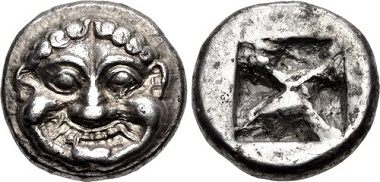 Lot 435871: Attica, Athens. Circa 545-525/15 BC. Didrachm. $75,000.