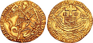 Lot 431568: York (Restored). Richard III. 1483-1485. Angel. $39,500.