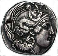 Fig. 4: Electrotype of an Thurium nomos hold by the British museum.