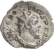 Antoninianus, Cologne, 261. Rev. LAETITIA AVG Galley l. From the forthcoming Jacquier Auction 42 (16.9.2016), Lot 512. Almost extremely fine. Estimate: 100 euros.