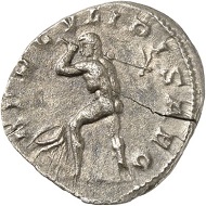 Denarius, Cologne, beginning of 268. Rev. HERCVLI PISAEO Hercules swinging a hoe, before him, a fountain vessel as a symbol of the Alpheus. From the forthcoming Jacquier Auction 42 (16.9.2016), Lot 583. Almost extremely fine. Estimate: 7,000 euros.