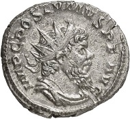 Antoninianus, Cologne, 267. Rev. VIRTVTI AV-GVSTI Hercules r. From the forthcoming Jacquier Auction 42 (16.9.2016), Lot 567. Extremely fine. Estimate: 400 euros.