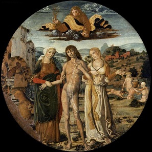 Hercules at the crossroads. Girolamo di Benvenuto, 1st half of the 16th century. Source: Wikipedia.
