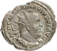 Marius. Antoninianus, Trier. From the forthcoming Jacquier Auction 42 (16.9.2016), Lot 704. Almost extremely fine. Estimate: 800 euros.