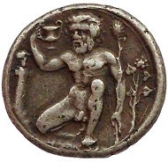 Sicily, Naxos. Didrachm.