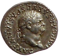 Vespasian. Denarius.