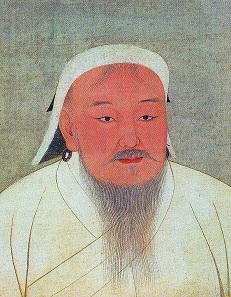 Chinggis Khaan, portrait dating from the 14th century.