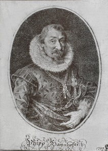 Philipp Hainhofer, copperplate engraving by Lucas Kilian.
