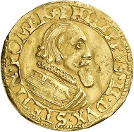 5006 - Gold gulden 1617, Stettin. Very fine. Ex Dr Heinrich Neumann Collection, Künker Auction 283 (September 29, 2016), lot 5006. Estimate: 2,000 euros.