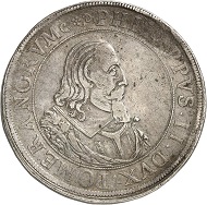 5016 - Double reichstaler 1616, Stettin, on the funeral of his step-mother Anna on April 8. Very fine. Ex Dr Heinrich Neumann Collection, Künker Auction 283 (September 29, 2016), lot 5016. Estimate: 5,000 euros.