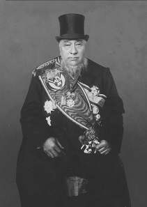 Paul Kruger at his fourth inauguration as president of the South African Republic in 1898. Provincial Archives of the Free State, Pretoria. Collection Dr. Hendrik Muller, photo collection no. VA0952.
