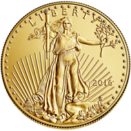 The American Eagle in gold has been issued since 1986. Photo: US Mint.