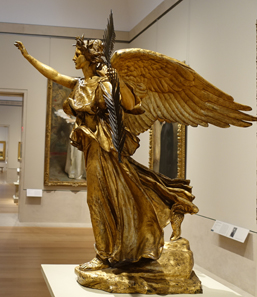 Victoria, impression of a figure of the memorial for William Tecumseh Sherman by Augustus Saint-Gaudens. Metropolitan Museum of Art / Photo: Ursula Kampmann.