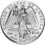 The American Platinum Eagle. Photo: US Mint.