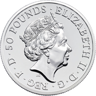 Great Britain / 50 GBP / .999 silver / 31g / 34mm / Design: John Bergdahl (reverse), Jody Clark (obverse) / Mintage: 15,000. Photo: © Royal Mint.