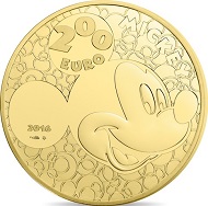 France / 200 euros / 1oz .999 gold / 31.104g / 37mm / Mintage: 500.
