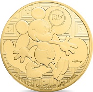 France / 50 euros / 1/4oz .920 gold / 8.45g / 22mm / Mintage: 1,000.