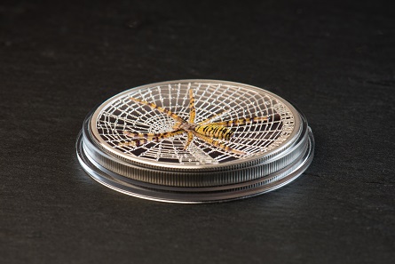 The new coin benefits of improvements in the smartmining© technology and the solution for the colour application on extra-high relief coins.