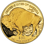 The American Buffalo, gold bullion coin of the US Mint since 2006. Photo: US Mint.