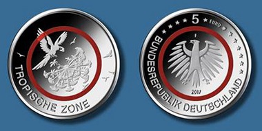 5-euros collector coin 2017