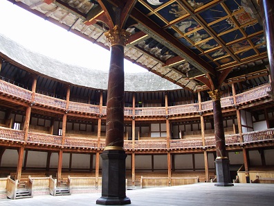 Reconstruction of the Globe Theatre. Photo: Tohma / GDFL.