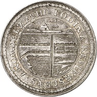Lot 1152: Brunswick-Calenberg. Johann Friedrich, 1665-1679. Double reichstaler 1678, Clausthal, from the yield from the Herzog Johann Friedrich Mine. Thick taler. Extremely rare. Very fine to extremely fine. Estimate: 6,000 GBP. Hammer price: 13,000 GBP.