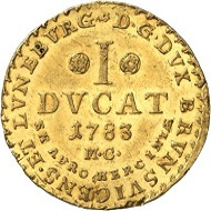 Lot 1111: Brunswick-Wolfenbüttel. Karl Wilhelm Ferdinand, 1780-1806. Ducat 1783, Brunswick.