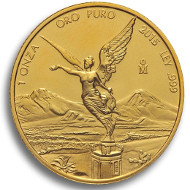 The Mexican Libertad, bullion coin from the Mexican mint since 1981. Photo: Degussa.