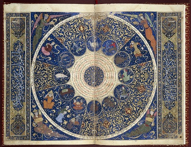 The Horoscope of Iskandar. From Shiraz, Iran, 141. Photo: © Wellcome Library, London.