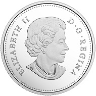 Canada / 20 Dollars / Silver .9999 / 31.39g / 38mm / Design: Chris Jelf (reverse) and Susanna Blunt (obverse) / Mintage: 10,000.