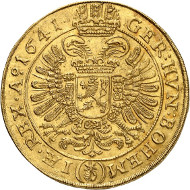 Ferdinand III. 5 ducats 1641, Prague. Künker 285 (2017), 238. Estimate: 20,000 euros.