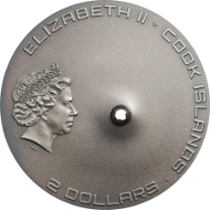Cook Islands / 2 Dollars 2016 / Silver .999 / 1/2 oz. / 38.61 mm / Antique-Finish / Mintage: 2500 pcs.
