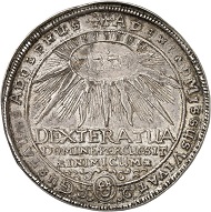 Erfurt. Thaler 1632. From Künker 286 (2017), No 1225. Estimate: 1,000 euros.