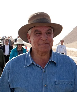 Zahi Hawass in 2009. Photo: The White House Stream / Wikipedia.