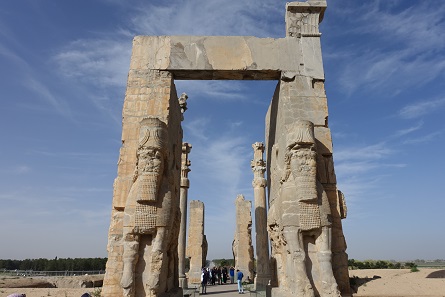 The Gate of all Nations - once the entrance to the Palace of Darius. Photo: KW.