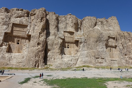 Tombs of Naqsh-e Rustam. Photo: KW.