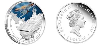 Cook Islands - Mintage: 5.000 - 1 CID - 1 oz silver - 99,9 % Fineness - Weight: 31.135 g - Diameter: 40.6 mm - Designer: Darryl Bellotti.