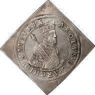 Charles II, Archduke of Austria. Taler-klippe 1586, Graz. From the Coin Cabinet of the Joanneum. Inv.-Nr. MK 55.075. Exhibition catalogue 78. Photo: © UMJ.