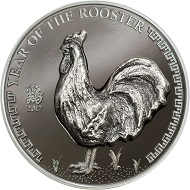 Mongolia / 500 Togrog / Silver. 999 / 25g / 38.61mm / Mintage: 2017.