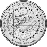 Australia / 20c / CuNi / 11.30 g / 28.52 mm / Mintage: 20,000.