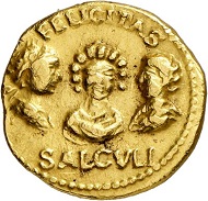 Indian imitation of a Roman aureus. From Künker sale 288 (13 March 2017), No. 680. Estimate: Euro 1,000.