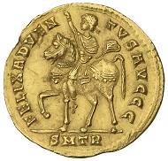 1.5 solidus of Valens, Trier, AD 367. Photo: ©NNC.