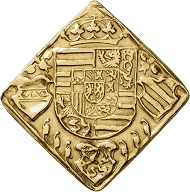 Ferdinand I. Siege coin of 2 ducats 1529. 3rd known specimen. From Künker sale 289 (March 14, 2017), No 1535.