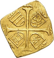 Ferdinand I. Siege coin of 1 ducat 1529. From Künker sale 289 (March 14, 2017), No 1536.