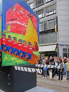 The Basel casino robbery. Photo: UK.