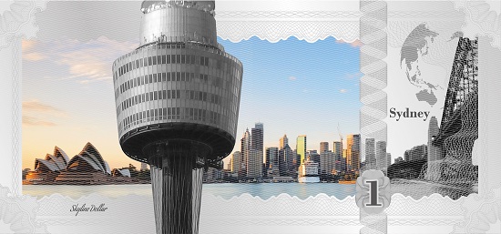 Skyline Dollar: Sydney. Photo: © CIT.