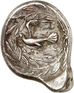 Lot 158: Sikyon (Peloponnesos). Stater, 431-400. From Lockett Coll., SNG 2323, and Pozzi Coll. (1920), 1799. Rare. Very fine to extremely fine. Estimate: 1,500,- euros. Hammer price: 7,000,- euros.