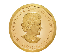 Have you seen this coin? Big Maple Leaf. © Staatliche Museen zu Berlin, Münzkabinett; Photo: Reinhard Saczewski.