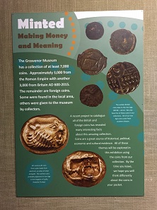 The introductory panel from the exhibition, explaining its origins and concepts. Photo: Henry Flynn.